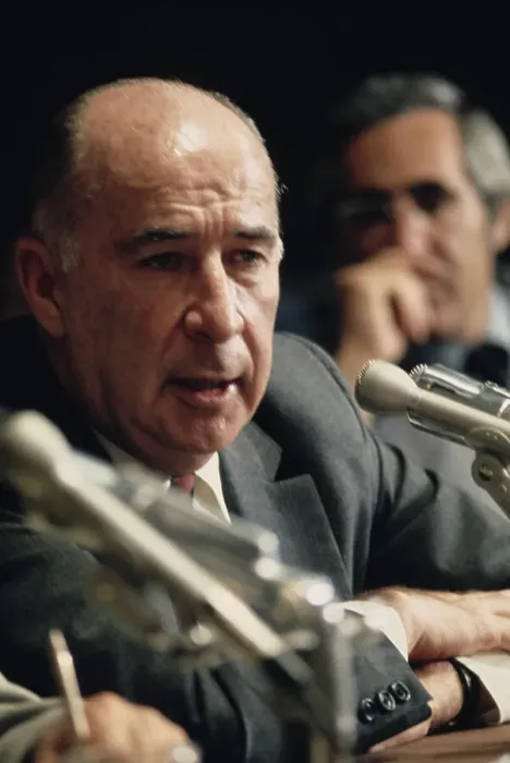 Framed Print : John Mitchell Testifies at Senate Watergate Committee Framed Print : John Mitchell Testifies at Senate Watergate Committee