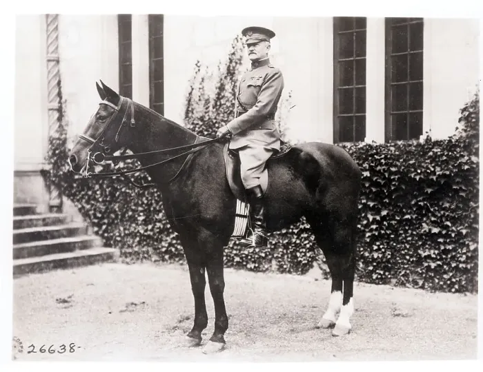 Framed Print : John Pershing on Horse Framed Print : John Pershing on Horse
