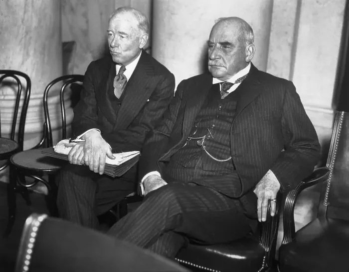 Framed Print : John Pierpont Morgan Testifies Framed Print : John Pierpont Morgan Testifies