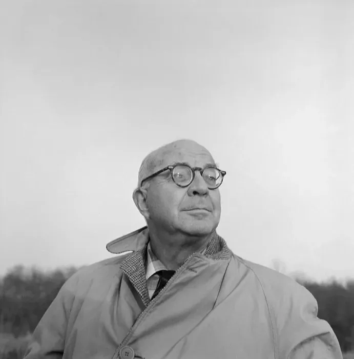 Framed Print : John Roderigo Dos Passos Wearing Eyeglasses