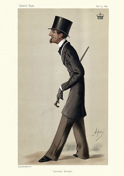 John Thynne, 4th Marquess of Bath, Vanity fair caricature