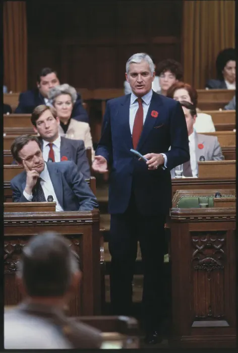Framed Print : John Turner in House of Commons Framed Print : John Turner in House of Commons