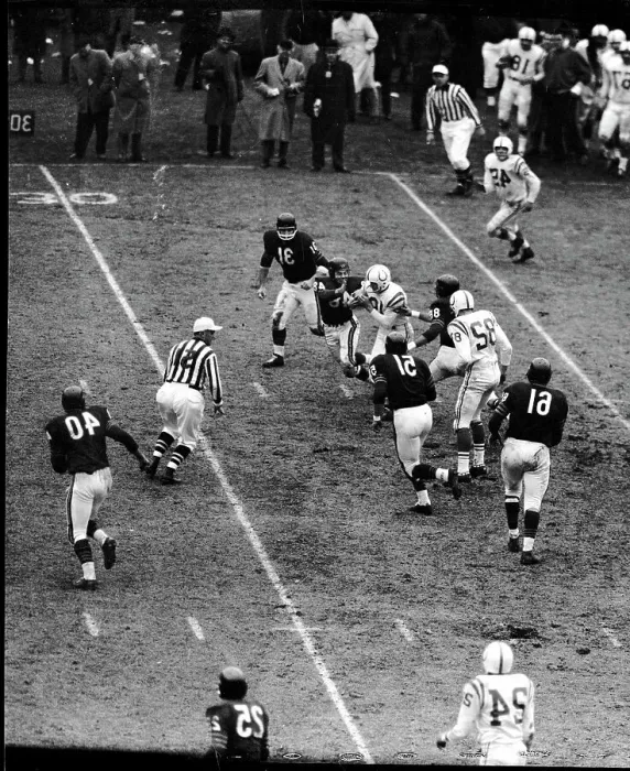 Framed Print : John Unitas Playing Football Framed Print : John Unitas Playing Football