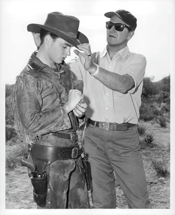 Framed Print : John Wayne And Ricky Nelson In Rio Bravo Framed Print : John Wayne And Ricky Nelson In Rio Bravo