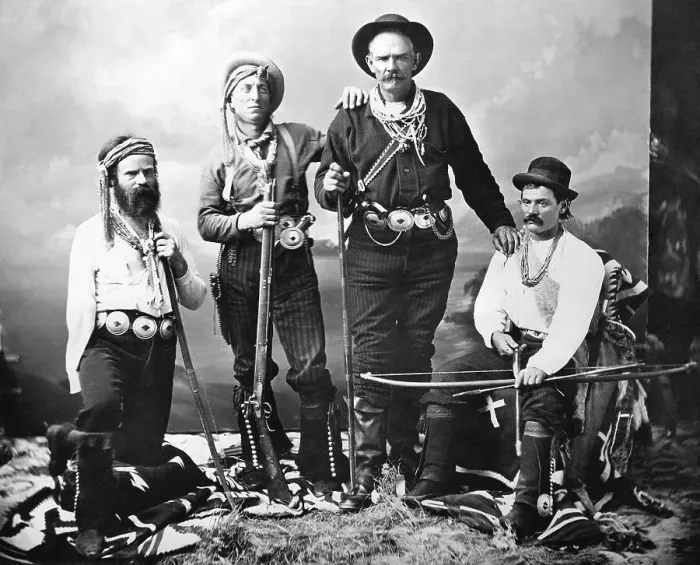 Framed Print : John Wesley Powell in Frontiersman Clothing Framed Print : John Wesley Powell in Frontiersman Clothing