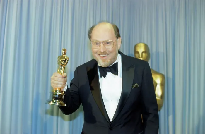 Framed Print : John Williams Holding Oscar