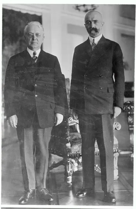 Framed Print : John Willys Posing With Walery Slawek Framed Print : John Willys Posing With Walery Slawek