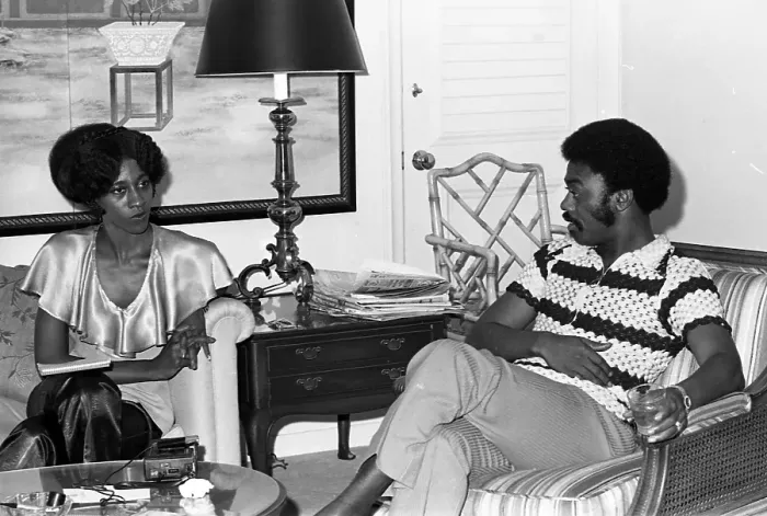 Framed Print : Johnnie Taylor Interview Framed Print : Johnnie Taylor Interview
