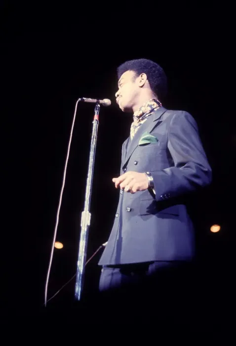 Framed Print : Johnnie Taylor Performing Framed Print : Johnnie Taylor Performing