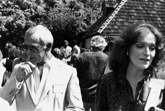 Framed Print : Johnny Carson And Joanna