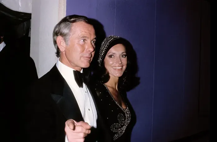 Framed Print : Johnny Carson And Joanna Framed Print : Johnny Carson And Joanna
