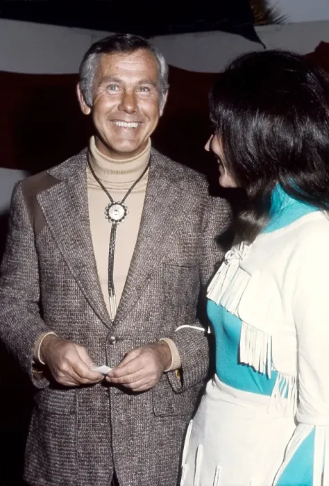 Framed Print : Johnny Carson And Joanna Framed Print : Johnny Carson And Joanna