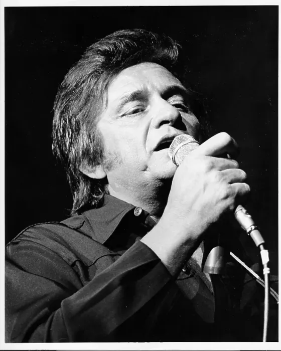 Framed Print : Johnny Cash Performing Framed Print : Johnny Cash Performing
