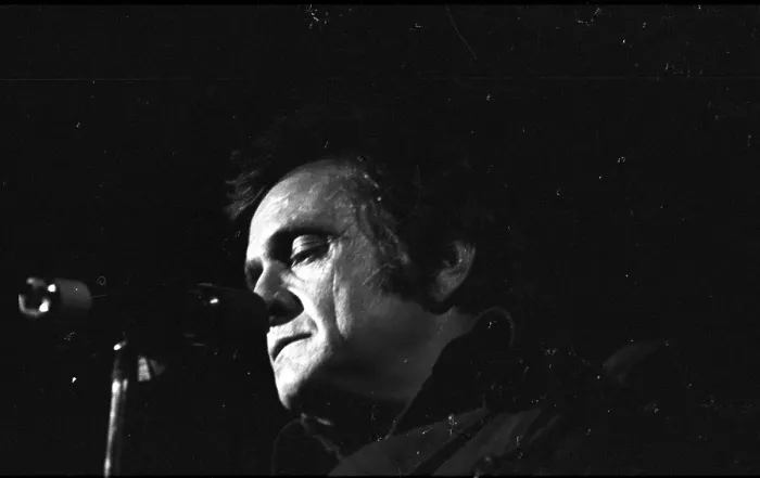 Framed Print : Johnny Cash Performing In Anaheim Framed Print : Johnny Cash Performing In Anaheim