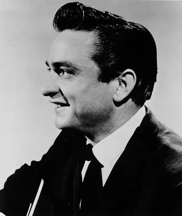 Framed Print : Johnny Cash In Profile Framed Print : Johnny Cash In Profile