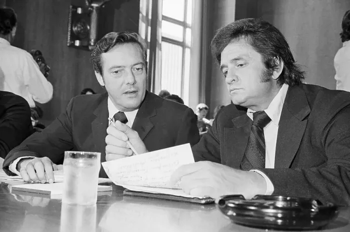 Framed Print : Johnny Cash Testifying On Prison Reform Framed Print : Johnny Cash Testifying On Prison Reform