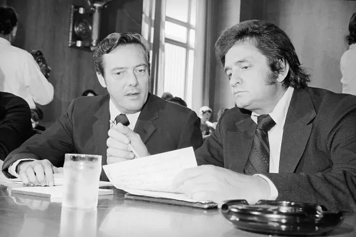 Framed Print : Johnny Cash Testifying Before a Senate Subcommittee Framed Print : Johnny Cash Testifying Before a Senate Subcommittee