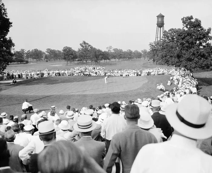 Framed Print : Johnny Goodman Sinking Last Putt Framed Print : Johnny Goodman Sinking Last Putt