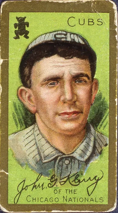 Framed Print : Johnny Kling Tobacco Card Framed Print : Johnny Kling Tobacco Card