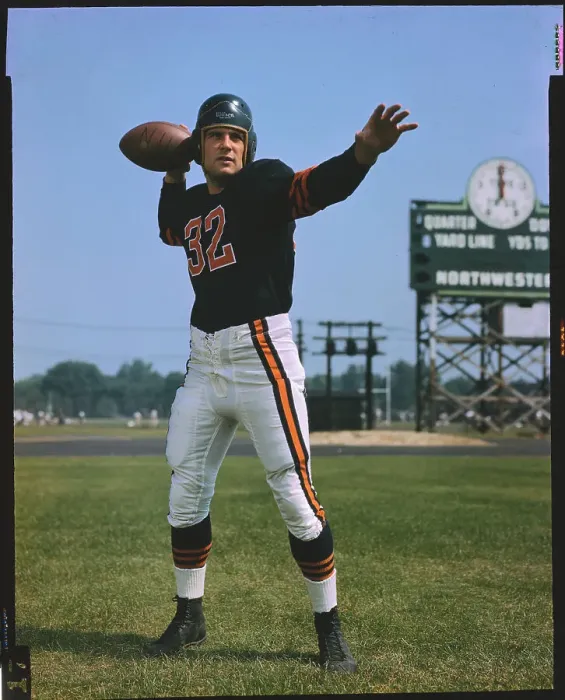 Framed Print : Johnny Lujack in Throwing Position Framed Print : Johnny Lujack in Throwing Position