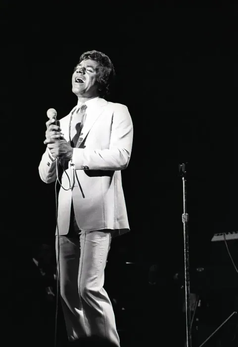 Framed Print : Johnny Mathis Live Framed Print : Johnny Mathis Live