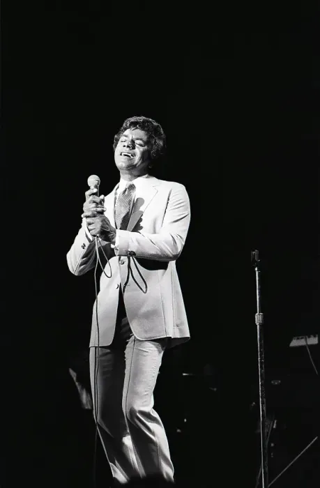 Framed Print : Johnny Mathis Live Framed Print : Johnny Mathis Live