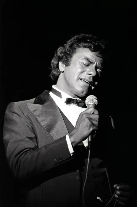 Framed Print : Johnny Mathis Live Framed Print : Johnny Mathis Live
