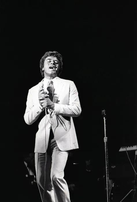 Framed Print : Johnny Mathis Live Framed Print : Johnny Mathis Live