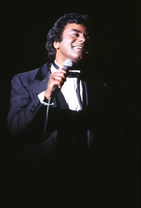 Framed Print : Johnny Mathis Live Framed Print : Johnny Mathis Live
