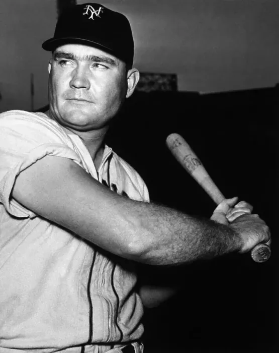 Framed Print : Johnny Mize Ready At Bat Framed Print : Johnny Mize Ready At Bat