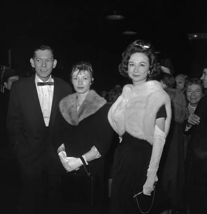 Framed Print : Johnny Ray with Didi Thomas and Dorothy Kilgallen Framed Print : Johnny Ray with Didi Thomas and Dorothy Kilgallen