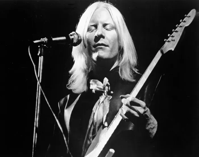 Framed Print : Johnny Winter In Concert