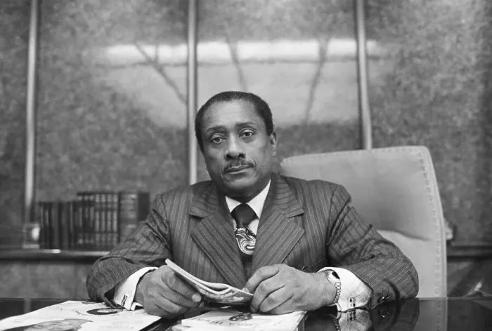 Framed Print : Johnson Publications CEO John H. Johnson Framed Print : Johnson Publications CEO John H. Johnson
