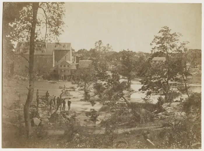 Framed Print : Johnsons Mill