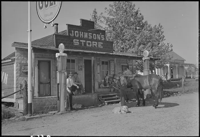 Framed Print : Johnson's Country Store Framed Print : Johnson's Country Store