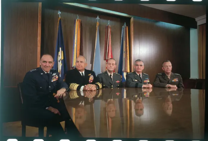 Framed Print : Joint Chiefs in Session Framed Print : Joint Chiefs in Session