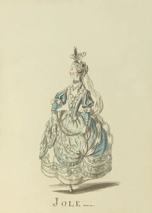 Framed Print : Jole - example illustration of a ballet character Framed Print : Jole - example illustration of a ballet character