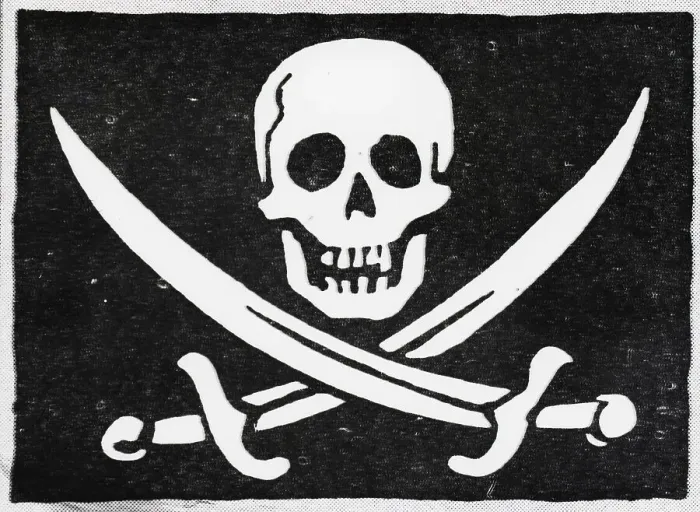 Framed Print : Jolly Roger, the Pirate's Flag Framed Print : Jolly Roger, the Pirate's Flag