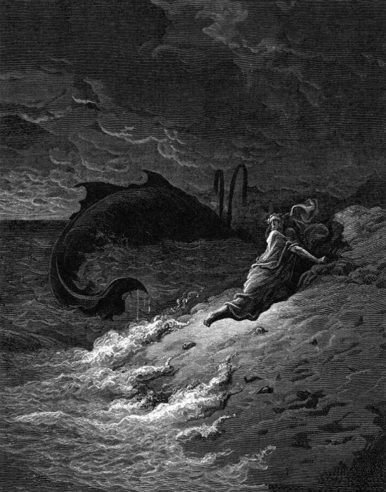 Framed Print : Jonah saved from the whale Framed Print : Jonah saved from the whale
