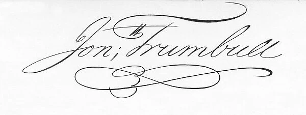 Jonathan Trumbull Signature
