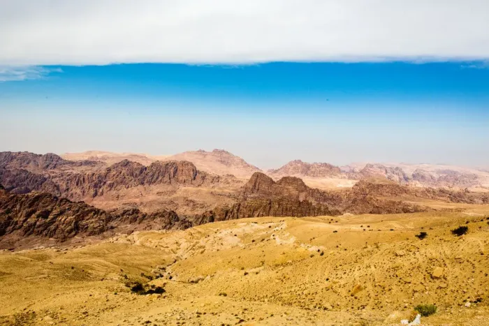 Framed Print : Jordanian Desert Surrounding Petra Framed Print : Jordanian Desert Surrounding Petra