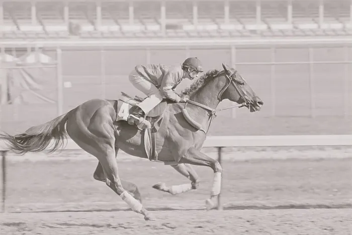 Framed Print : Jose Ithier Riding Affirmed Framed Print : Jose Ithier Riding Affirmed