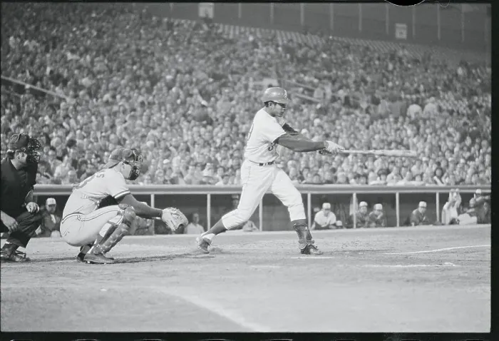 Framed Print : Jose Laboy Batting Framed Print : Jose Laboy Batting