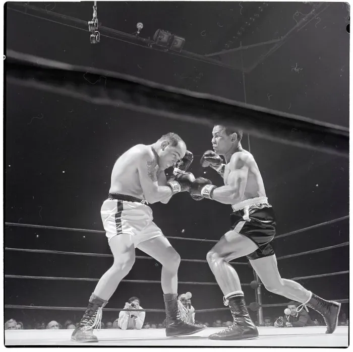 Framed Print : Jose Torres & Carl Olson Boxing Framed Print : Jose Torres & Carl Olson Boxing