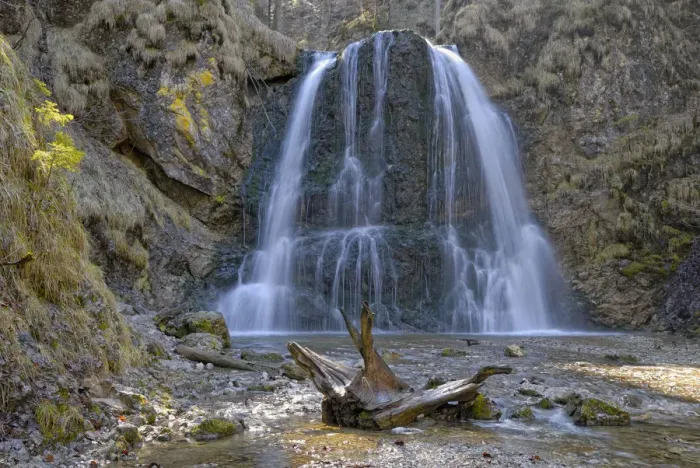 Framed Print : Josefstal waterfall, Schliersee-Neuhaus, Upper Bavaria, Germany, Europe Framed Print : Josefstal waterfall, Schliersee-Neuhaus, Upper Bavaria, Germany, Europe