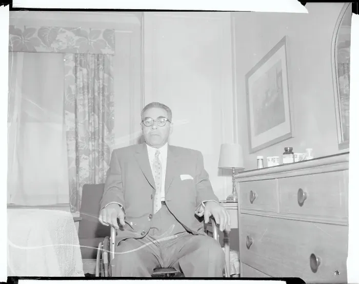 Framed Print : Joseph Barbara Waiting His Arraignment Framed Print : Joseph Barbara Waiting His Arraignment