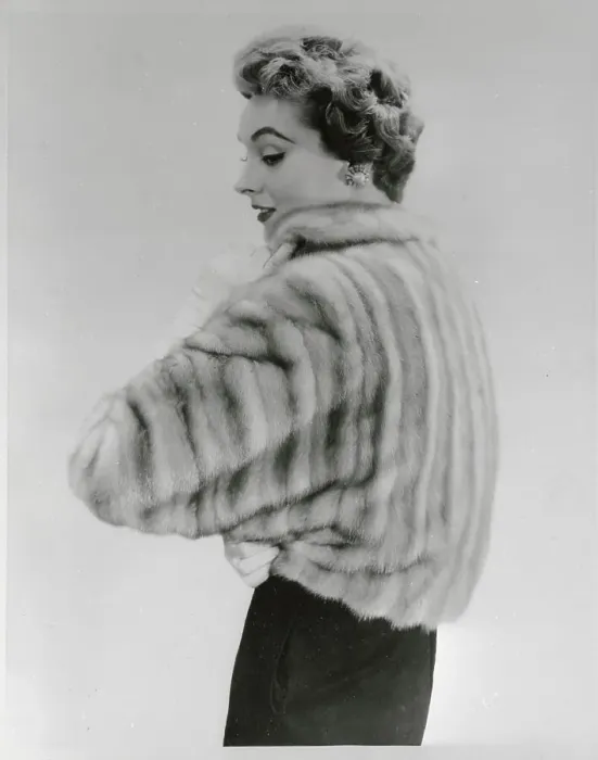 Framed Print : Joseph Bernham Mink Coat