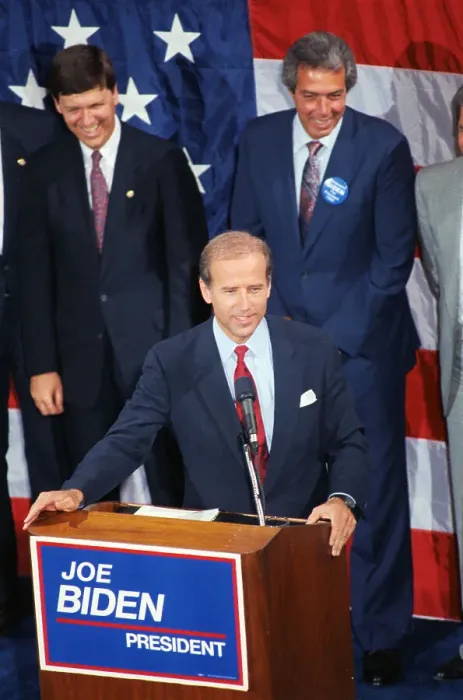 Framed Print : Joseph Biden During Press Conference Framed Print : Joseph Biden During Press Conference