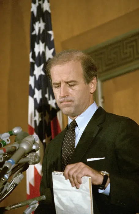 Framed Print : Joseph Biden Speaking