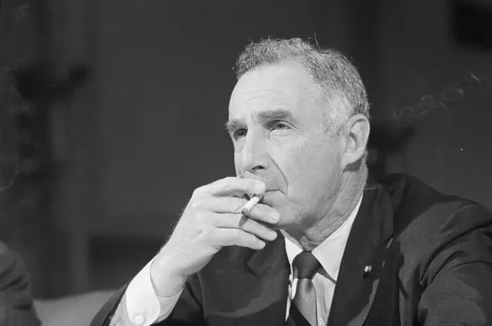 Framed Print : Joseph Cullman Testifying Before Senate